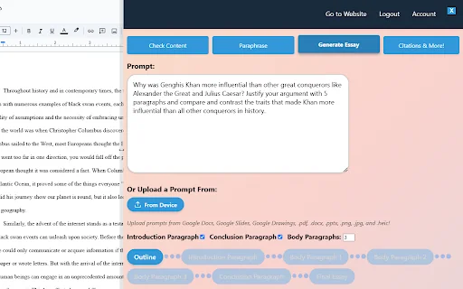 SmartStudi Sidebar - AI Detector, Paraphraser, and More! 封面图 3