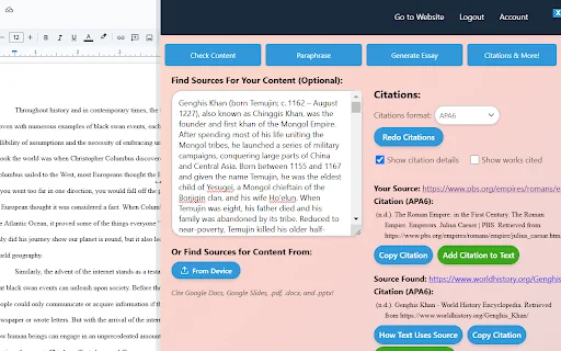 SmartStudi Sidebar - AI Detector, Paraphraser, and More! 封面图 4
