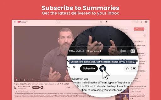YouTube 摘要生成器和聊天 — Strawberry 封面图 4