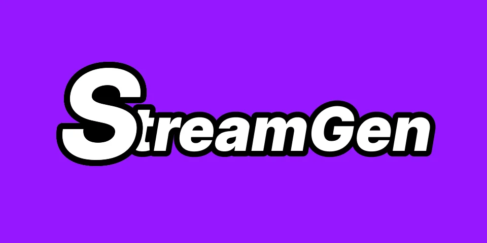 StreamGen product preview
