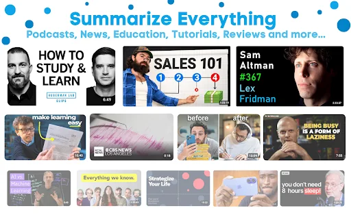 Summify: AI Youtube Summarizer With ChatGPT 封面图 4