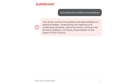 Superchat - ChatGPT website chat 封面图 3