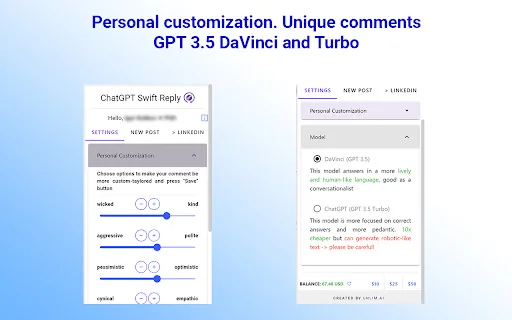 Swift Reply - ChatGPT for LinkedIn: replies + 封面图 2