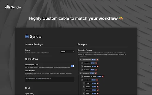 Syncia - Power of ChatGPT on any website 封面图 3