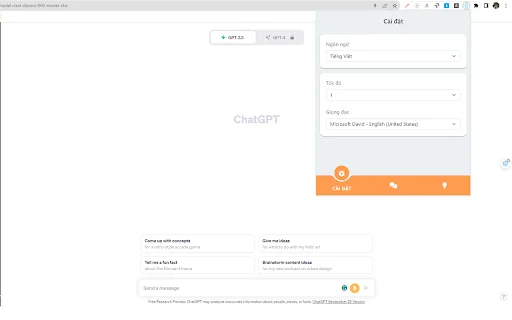 Talk GPT product preview