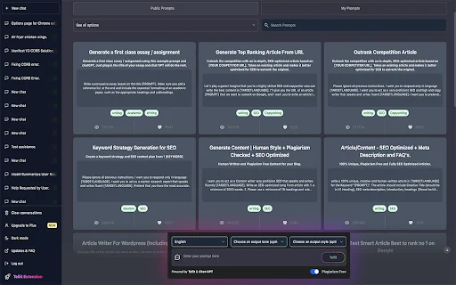 Tellit - Supercharged ChatGPT Tools product preview