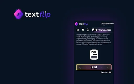 TextFlip: ChatGPT Rewriter, AI Humanizer, Chat PDF and Summarizer 封面图 5