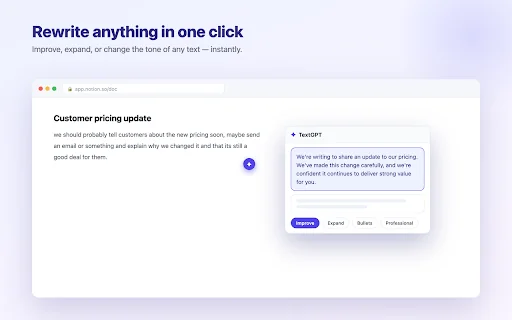 TextGPT - AI Autofill & Writing Assistant 封面图 5