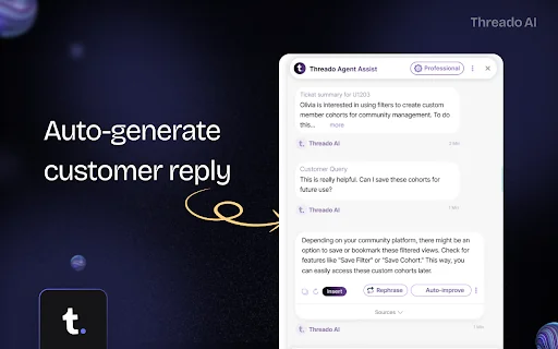 Threado AI’s Agent Assist product preview