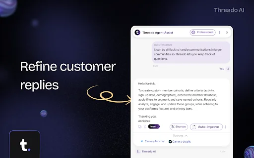 Threado AI’s Agent Assist 封面图 3