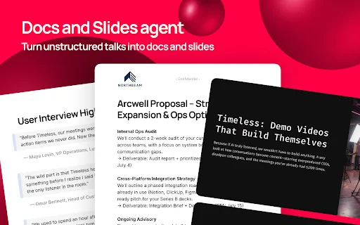 Timeless (prev. timeOS), Agentic Meeting Platform 封面图 2