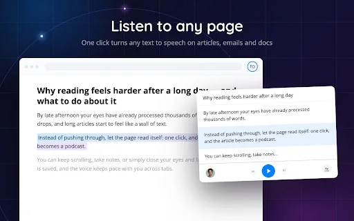 Read Aloud TTS: 文字转语音 — Text to Speech 封面图 3