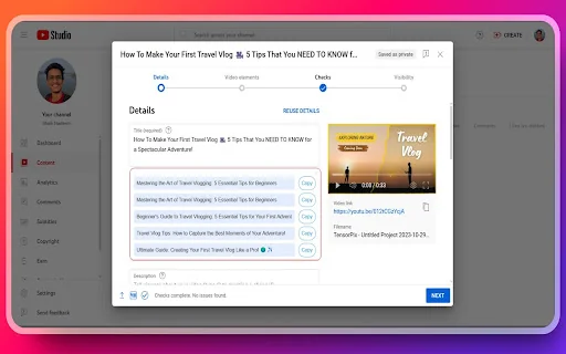 TubeInsights 封面图 3