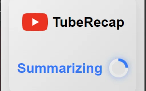 TubeRecap 封面图 2