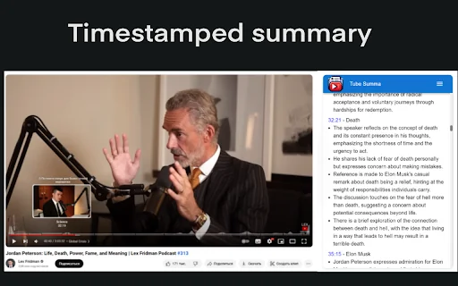 TubeSumma: YouTube Summarizer 封面图 2