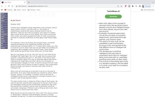 TurboNews: GPT4 news and webpages summarizer 封面图 2