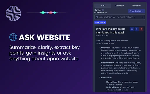 Wintermute: AI Web Companion 封面图 3
