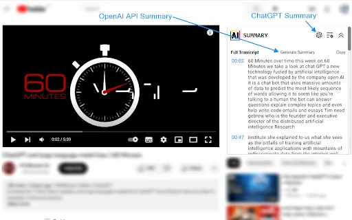 Youtube Transcript AI Summary 封面图 2