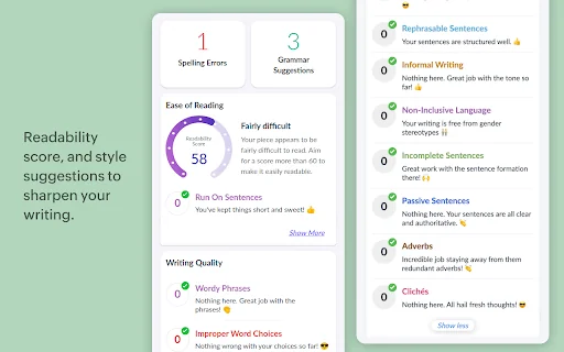 Zoho BluePencil: Free Grammar & Spell Checker 封面图 4