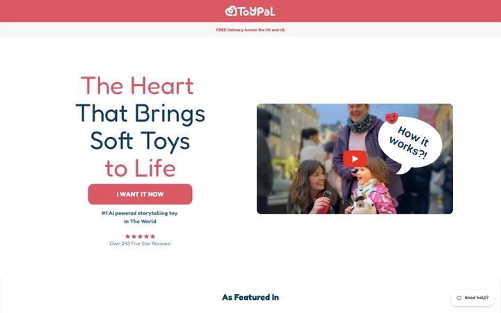 ToyPal の製品プレビュー
