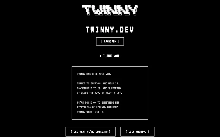TWINNY.DEV 產品預覽