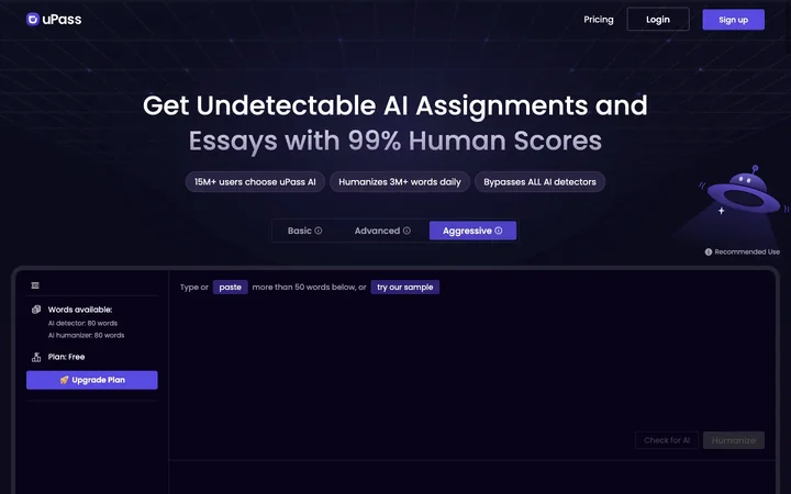 uPass AI product preview