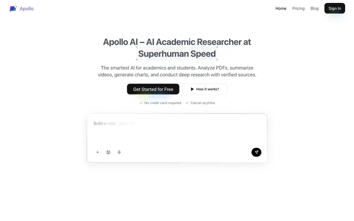 Apollo AI product preview