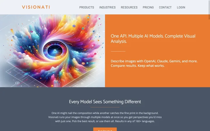 Visionati product preview