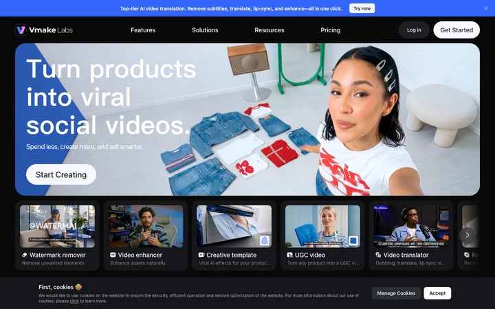Vmake Labs product preview