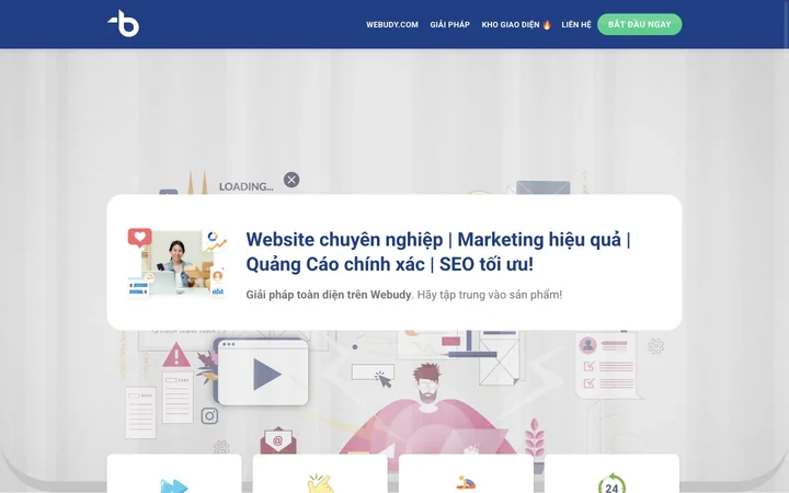Webudy product preview