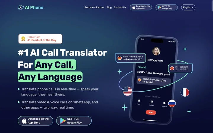 AI Phone product preview