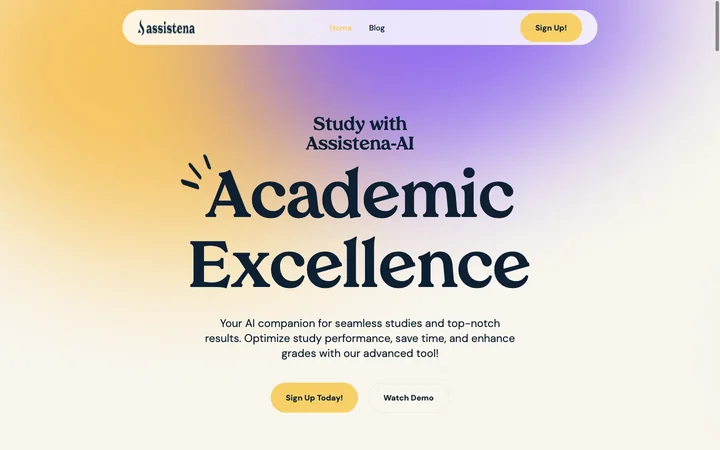Assistena product preview