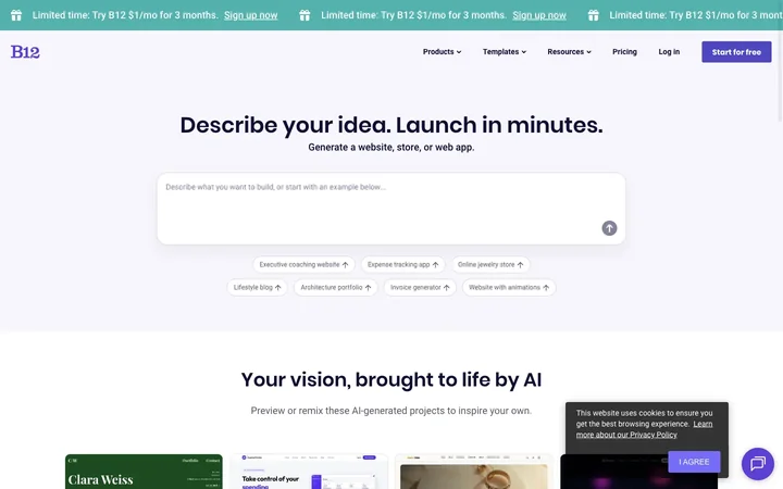 B12 product preview