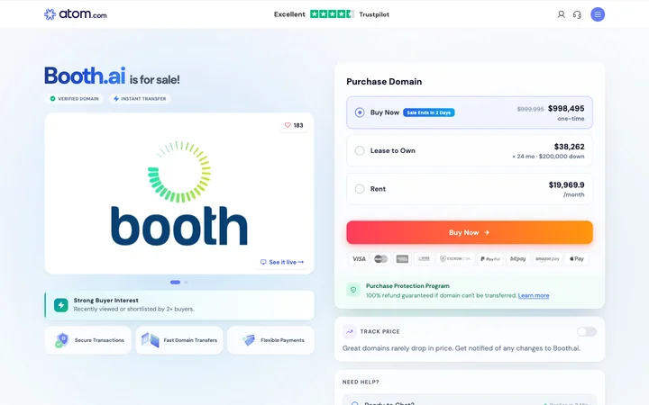 Booth.ai product preview