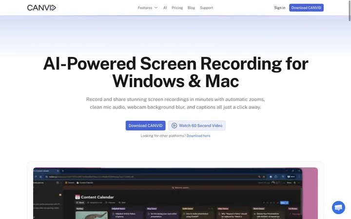 CANVID product preview