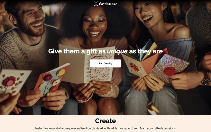 Cardamore.ai product preview