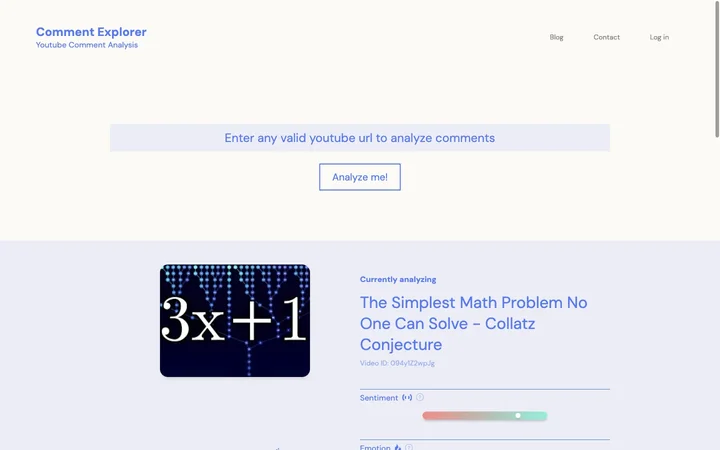 Comment Explorer product preview