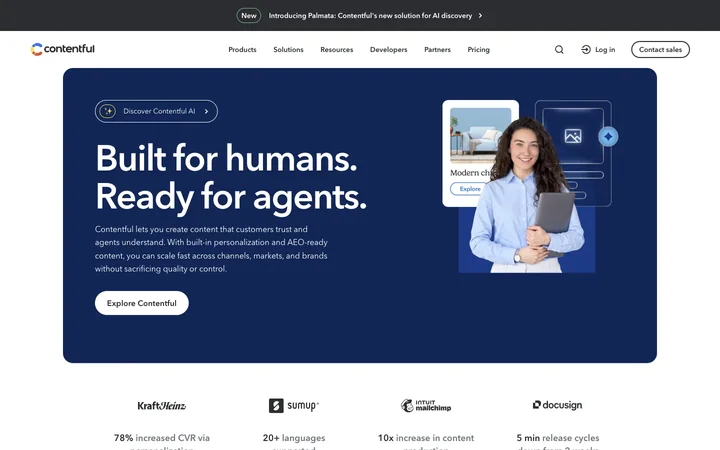 Contentful product preview
