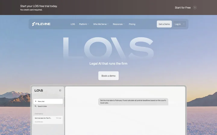 Filevine product preview