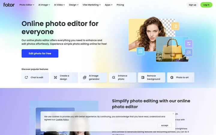 Fotor product preview