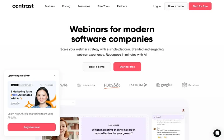 Contrast product preview