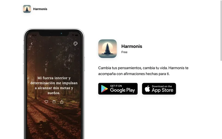 Harmonis product preview