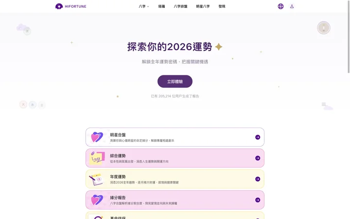 HiFortune product preview