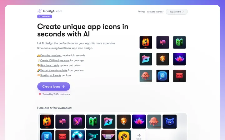 IconifyAI product preview