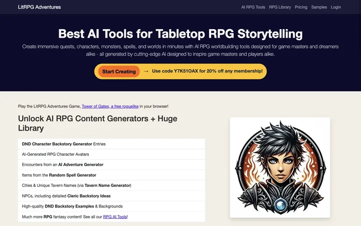 LitRPG Adventures product preview