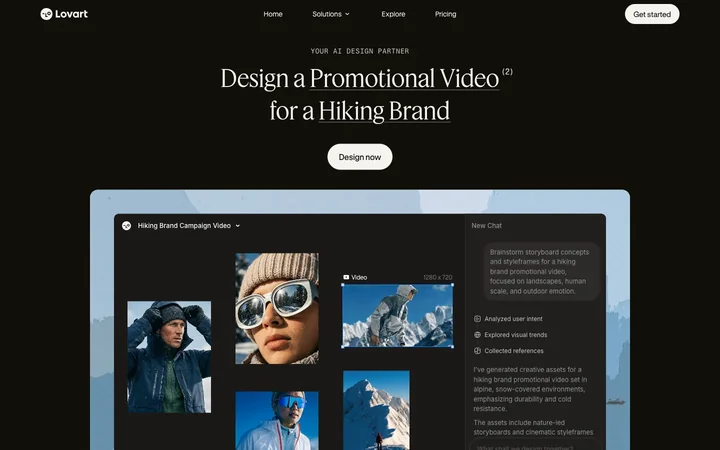 Lovart product preview