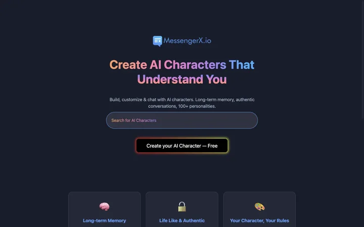 MessengerX.io の製品プレビュー