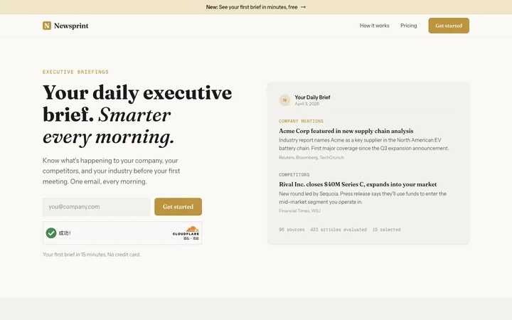 Newsprint product preview