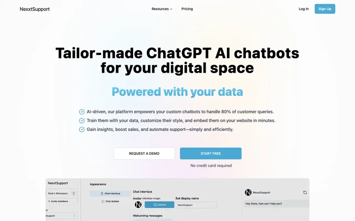 NexxtSupport product preview