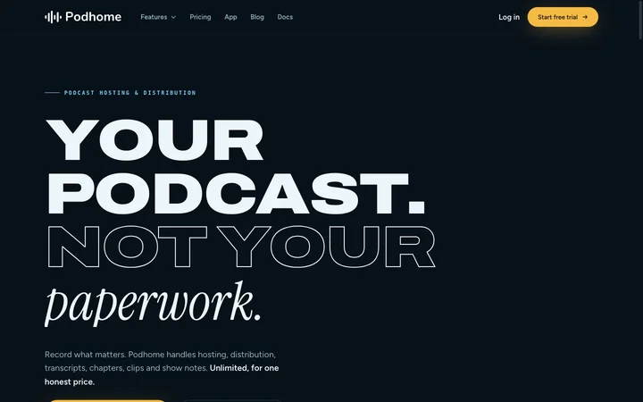 Podhome product preview